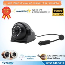 Navistar Metal Kasa Ahd 1080P ve Analog Pal Çevirilebilir 4 Pin Gece Gö