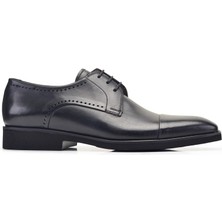 Nevzat Onay Siyah Bağcıklı Erkek Ayakkabı -56647-