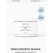 Matsu Deep Hydrating Kuru Saçlar Için Yoğun Nem Maskesi 350 ml