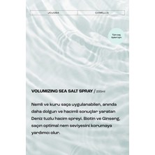 Matsu Volumizing Sea Salt Deniz Tuzu Etkili Hacim Spreyi 200 Ml