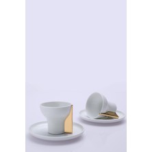 Kütahya Porselen Daima Kahve Fincanı 4 Parça 2 Kişilik