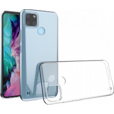 Realme C21Y Kılıf Lüx Şeffaf Silikon