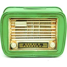 Moryconcept Dekoratif Metal Radyo