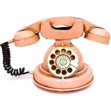 Moryconcept Dekoratif Metal Telefon