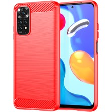 Laimtop Xiaomi Redmi Note 11 4g / Note 11S Için Yumuşak Karbon Fiber Fırçalanmış Tpu Telefon Kılıfı  (Yurt Dışından)