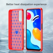 Laimtop Xiaomi Redmi Note 11 4g / Note 11S Için Yumuşak Karbon Fiber Fırçalanmış Tpu Telefon Kılıfı  (Yurt Dışından)