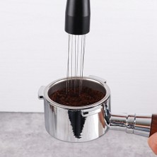 Decisive Kahve Tozu Sabotaj Dağıtıcı Eşitleme Aracı Wdt Aracı Espresso Karıştırıcı Karıştırma Aracı Paslanmaz Çelik Iğneler Siyah (Yurt Dışından)