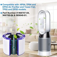 Decisive Dyson Hava Temizleyicileri Filtresi Için Yedekler, HP04 TP04 DP04 TP05 HP05 Arındırıcı Fanlar Mühürlü Saf Soğuk Hava Temizleme Cihazı (Yurt Dışından)