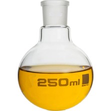 Erlab Dibi Yuvarlak Cam Balon Şilifli 3000 ml