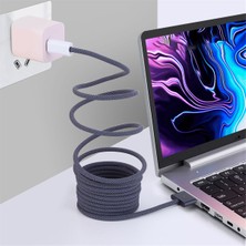 Passing Apple Macbookpro Şarj Kablosu Için Uygun 140W Hızlı Şarj Type-C - Magsafe3 Kablo Yıldız Altın (Yurt Dışından)