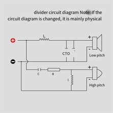 Passing Aurelia Hoparlör Için 2 Yollu Crossover 200W Çok Fonksiyonlu Taşınabilir High-End Audio Adanmış Crossover, B (Yurt Dışından)