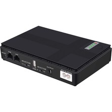 Passing 9V 12V Kesintisiz Güç Kaynağı Mini Ups USB Poe 10400MAH Wifi Yönlendirici Cctv Için Pil Yedekleme (Ab Tak) (Yurt Dışından)