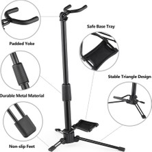 Passing Katlanabilir Dijital Üflemeli Çalgı Standı Ayarlanabilir Metal Aerophone Tutucu Müzik Aleti Standı (Yurt Dışından)