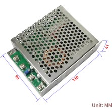 Passing Dc-Dc Yüksek Güç Yüksek Gerilim Ayarlanabilir Adım Aşağı Modülü 72V 60V 48V - 24V 21V 18V Kasa Çok Fonksiyonlu Modül ile (Yurt Dışından)