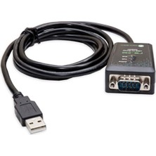 Passing Iocrest USB 2.0 Seri RS-232 Db9 9pin Adaptör Dönüştürücü Kablosu Ftdı Yonga Seti Uzunluğu 1 M USB RS232 Destek WIN10 (Yurt Dışından)