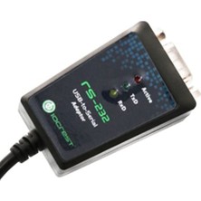 Passing Iocrest USB 2.0 Seri RS-232 Db9 9pin Adaptör Dönüştürücü Kablosu Ftdı Yonga Seti Uzunluğu 1 M USB RS232 Destek WIN10 (Yurt Dışından)