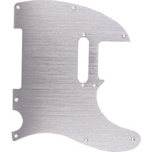 Passing Siyah 8 Delikli Tele Gitar Pickguard Standart Telecaster Pickguard Değiştirme Için Metal Seçim Guard (Yurt Dışından)