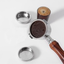 Passing Adet 51MM Paslanmaz Çelik Kahve Makineleri Basınçlı Filtre Sepeti Toz Sepeti Kahve Dipsiz Portafilter Filtresi (Yurt Dışından)