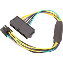 Passing Atx 24P - 8p Adaptör Kablosu 8 Pin Güç Kablosu Dell Optiplex 3020 7020 9020 T1700 Adaptör Güç Kablosu 30CM (Yurt Dışından)