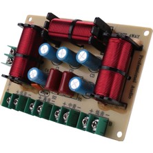 Passing 120W 4 Yollu Crossover Ses Hoparlör Crossover Çift Bas + Orta Kademe + Tiz Frekans Bölücü Ktv Profesyonel Crossover (Yurt Dışından)