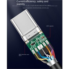 Passing Usb3.2 10GBPS Tip C Kablo USB A'dan Tip-C'ye 3.2 Veri Aktarımı USB C SSD Sabit Disk Kablosu Pd 60W 3A Hızlı Şarj 3.0,1m (Yurt Dışından)