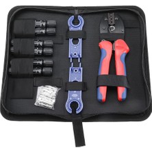 Passing Solar Crimper Tool Kit 2.5/4.0/6.0mm² Güneş Paneli Için Güneş Aletleri Açık Fiş Tipi Konnektör Için Pv Kablosu (Yurt Dışından)