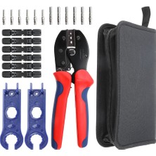 Passing Solar Crimper Tool Kit 2.5/4.0/6.0mm² Güneş Paneli Için Güneş Aletleri Açık Fiş Tipi Konnektör Için Pv Kablosu (Yurt Dışından)