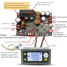 Passing 1200W Dc Cnc Antihipertansif Boost Dönüştürücü 6-70V Ayarlanabilir Güç Kaynağı Girişi Sabit Voltaj Solar Şarj Modülü (Yurt Dışından)