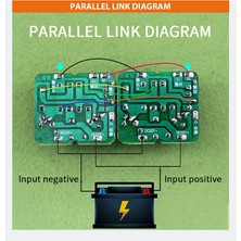 Passing 12V - 220V Yükseltme Güç Modülü 35W Dc-Ac Boost Inverter Modülü Çift Kanallı Ters Dönüştürücü Güçlendirici Modülü (Yurt Dışından)