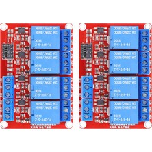 Passing Arduino Röle Için Optocoupler / Yüksek ve Düşük Seviye Tetikleyicili Dc 5V 4 Kanal Röle Modülü Kartı Kalkanı (Yurt Dışından)