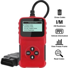 Passing Obd2 Obdıı V309 Tarayıcı Otomotiv Silme/sıfırlama Sorun Kodu Okuyucu Teşhis Aracı, 1996 ve Daha Yeni Araçların Çoğunda Çalışır (Yurt Dışından)