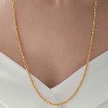 14 Ayar Altın Halat Zincir 65 Cm 5.20 Gram 2.5mm