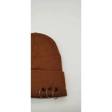 Shopiolog Bere 3'lü Pirsing Beret With Three Piercings