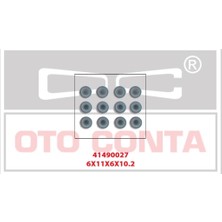 OTOCONTA Hyundai Sübap Lastik Tk 12 Ad   6X11X6X10.2MM 102008