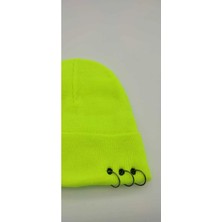 Shopiolog Bere 3'lü Pirsing Beret With Three Piercings