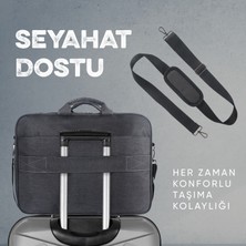 Vegmann Norma 15-15,6 Inç Dizüstü Bilgisayar Uyumlu Antrasit Evrak ve Laptop Çantası