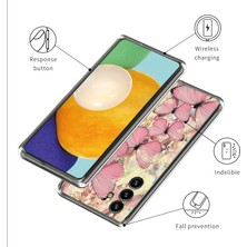 Cool-M Case Samsung Galaxy A15 4g Tpu Telefon Vaka Deseni Basılı Basılı Scratch Ince Kapak (Yurt Dışından)