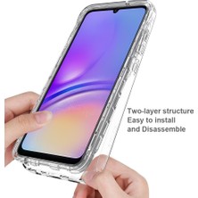 Cool-M Case Samsung Galaxy A05 4g Çizgi Anti-Çizgi Tpu+Pc Kapağı (Yurt Dışından)