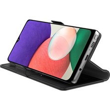 Cool-M Case Samsung Galaxy A05 4g Pu Deri Telefon Kapağı Ayna ve Kart Yuvası (Yurt Dışından)