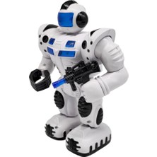 Galtoys Pioneer Büyük Robot 99111,HAREKETLI, Işıklı ve Sesli Oyuncak