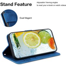 Cool-M Case Samsung Galaxy S24 Ultra Double 8 Şekilli Flip Pu Deri Telefon Kapağı (Yurt Dışından)