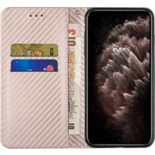 Cool-M Case Samsung Galaxy S24 Ultra Karbon Fiber Doku Cüzdan Stand Kapağı (Yurt Dışından)