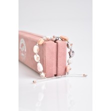 Safnaturel Opal Doğal Taş Makrome Bileklik