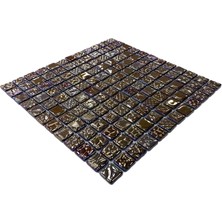 MozaiKristaL Yapıların Tüm Yüzeylerinde Kullanılabilir, Dayanıklı, Dekoratif, Estetik ve Şık Cam Mozaik. Cam Ölçüsü: 25X25 Mm. File Ölçüsü: 31.5X31.5 Cm. ( 1 Koli = 1 M2 Fiyatıdır )