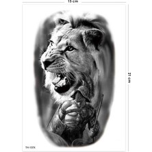 BP Tattoo Ghost Of Sparta Büyük Boy Geçici Dövme Tattoo