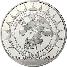 Urlanumis 2009 Yılı Frederıc Chopın 200. Doğum Yılı Darphane Hatıra Gümüş  Sertifikalı1