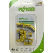 Wago 5*2,5 Mm2 Buat Klemensi (10'lu Paket)