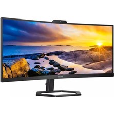 Phılıps 34" Va 34E1C5600HE/00 1ms 100HZ Hdmı-Dp Windows Hello Web Kameralı Kavisli Monitör 3440X1440