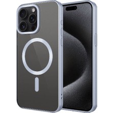 Cupcase Apple iPhone 15 Pro Kılıf Mat Tasarımlı Magsafe Wireless Şarj Özellikli  Mat Setro Kapak