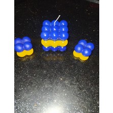 Mumicemum Bubble Büyük Küçük Taraftar Kokulu Mum 3 Lü Set